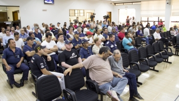 Guardas patrimoniais acompanharam as votações