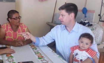 Vereador Pedro Sampaio prioriza contatos diretos com a população