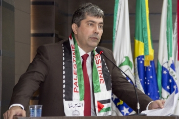 Vereador do PC do B falou sobre sua viagem à Palestina
