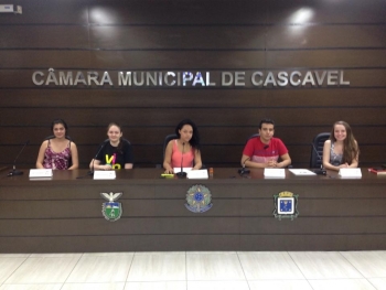 Vereadores jovens definiram a composição da Mesa Diretora da Câmara Jovem