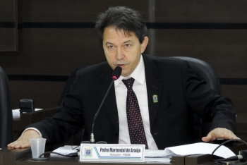 Pedro Martendal foi o autor do voto de louvor e congratulações