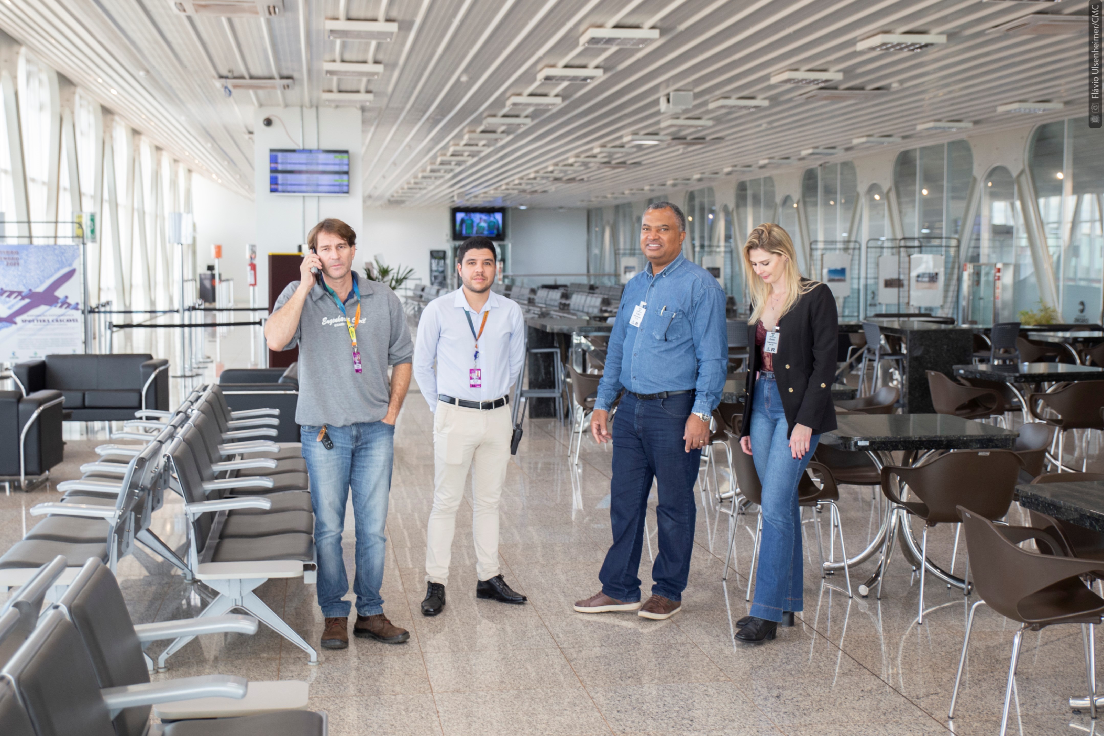 Cidão da Telepar visita Aeroporto antes que Anac homologue a pista ampliada