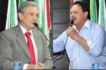 Vereador Luiz Frare e Antonio Graff