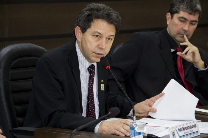 Vereador Pedro Martendal protocolou projeto hoje