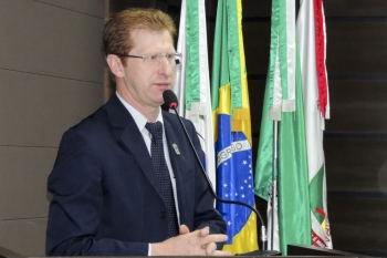 Vereador autor da proposição, Nei Haveroth