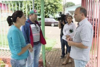 O vereador Jaime Vasatta pede melhorias ou novo Cmei para o Santos Dumont