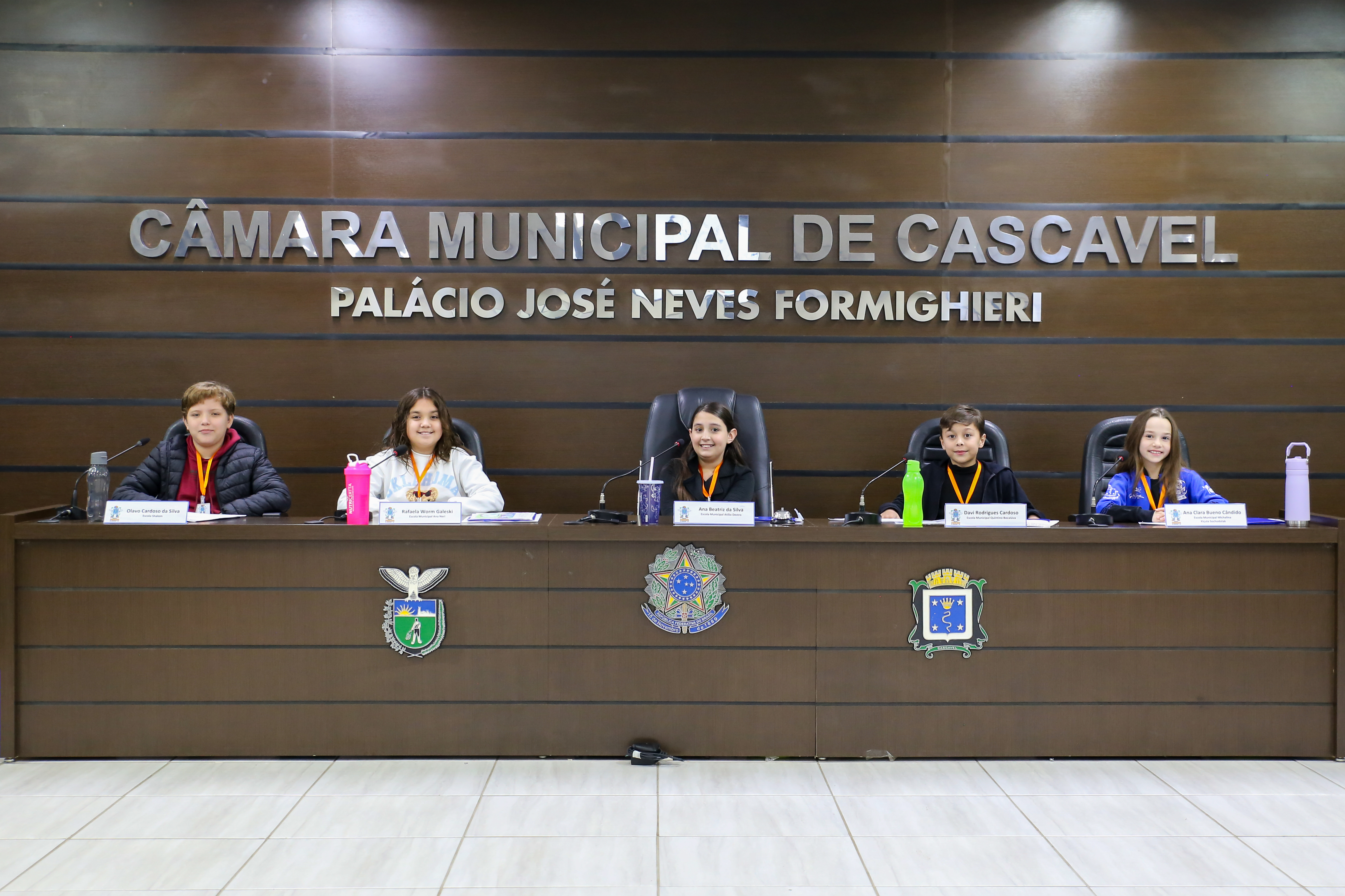 2ª Mesa Diretora da 3ª Legislatura do Programa Câmara Mirim