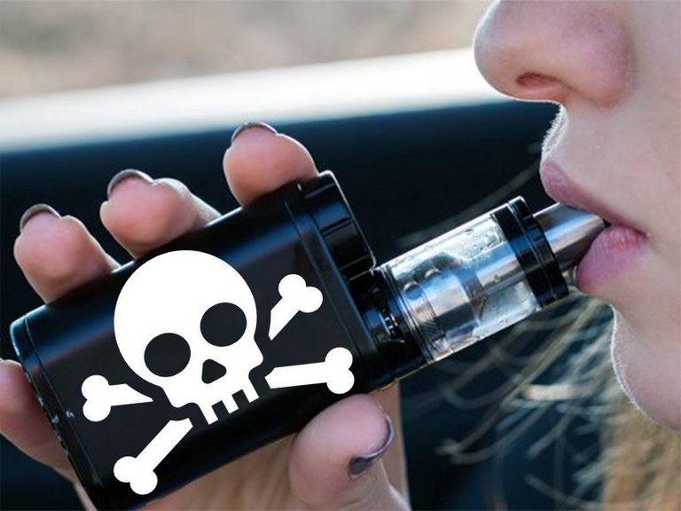“Vape”, além de ilegal, pode conter até 6 vezes a nicotina de um cigarro comum