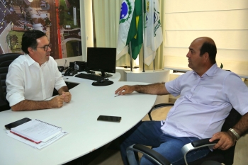 Alécio Espínola e Josué de Souza discutiram hoje agenda de vistorias da comissão de saúde