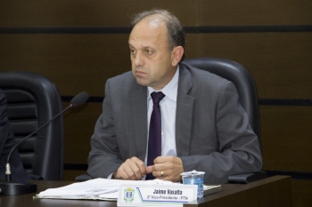 Vereador Jaime Vasatta, autor da proponente