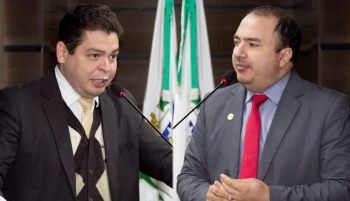 Vereadores Gugu Bueno e João Paulo: em defesa da Fosfoetanolamina