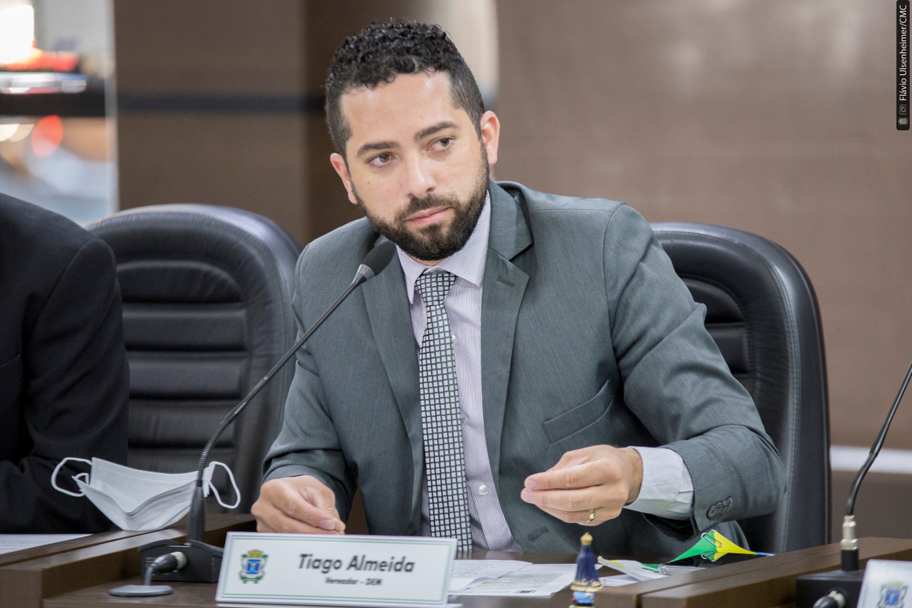 Tiago Almeida destacou que os catadores e catadoras sustentam suas famílias com esse trabalho importante para o ambiente