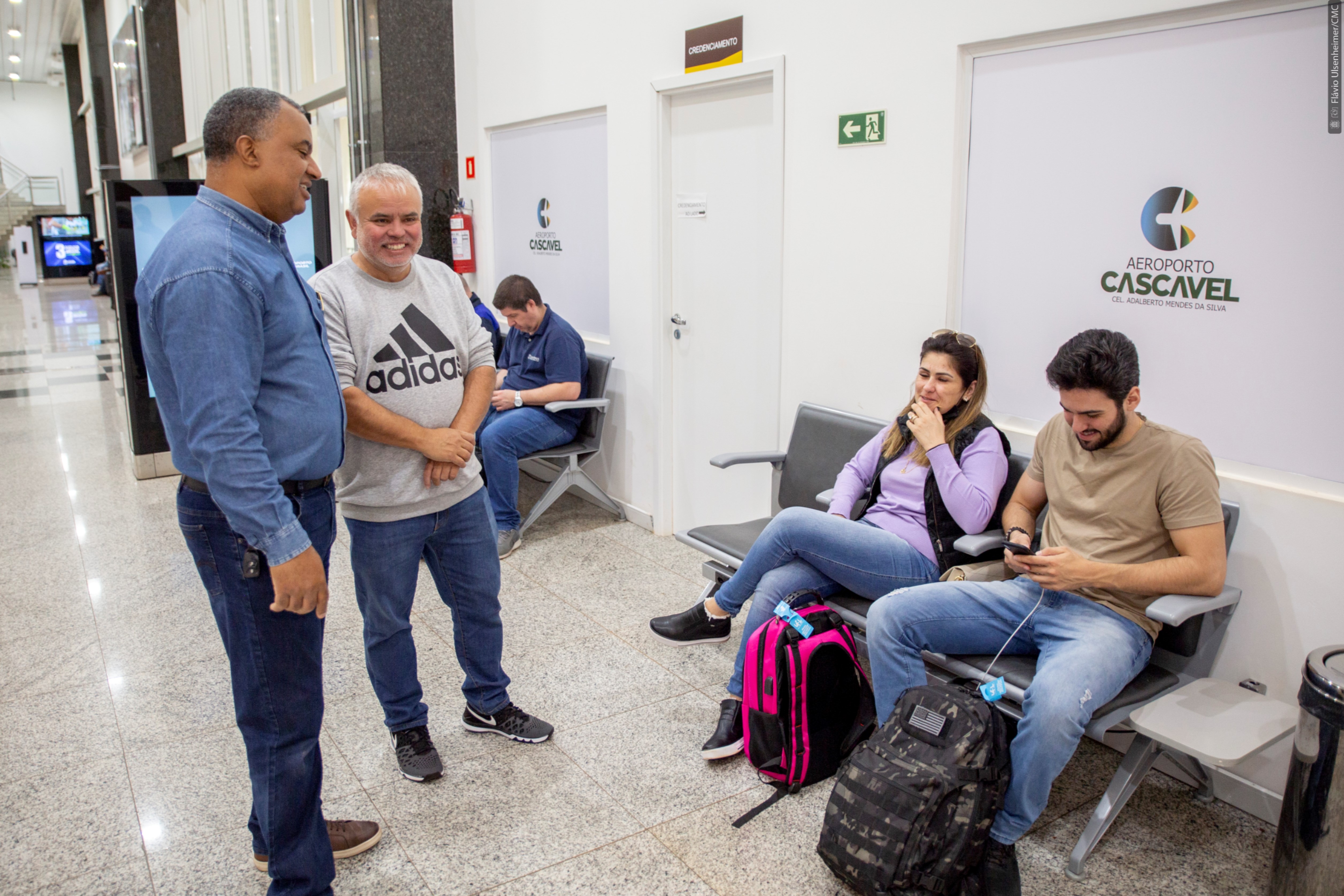Cidão da Telepar visita Aeroporto antes que Anac homologue a pista ampliada