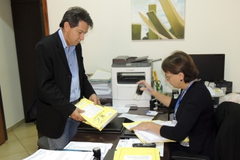 Pedro Martendal protocolou hoje a resolução oficial