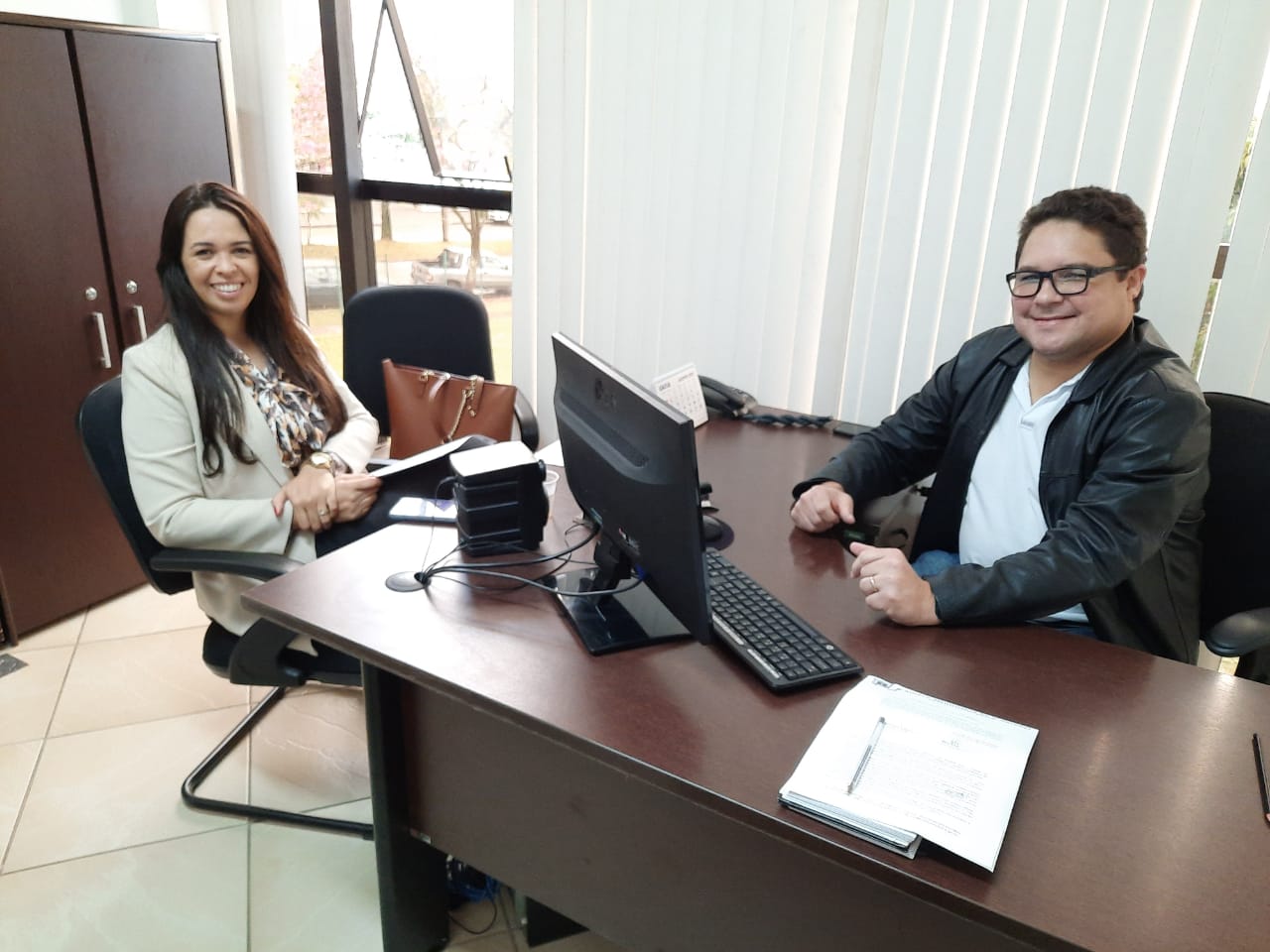 Simone Soares e Emerson Vilanova conversaram também sobre a ideia das vagas de curta duração