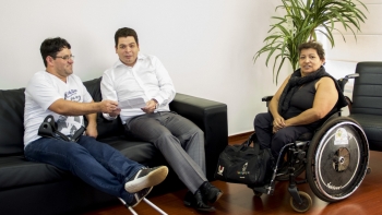 Visita aconteceu na tarde desta segunda-feira