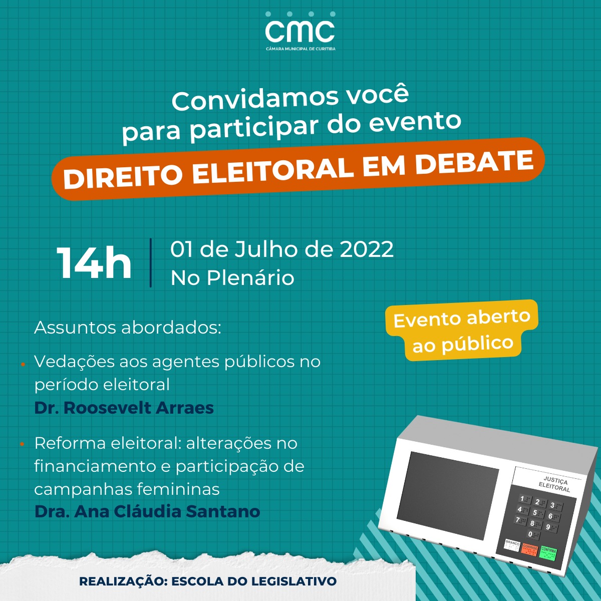 Material de divulgação do painel online desta sexta-feira