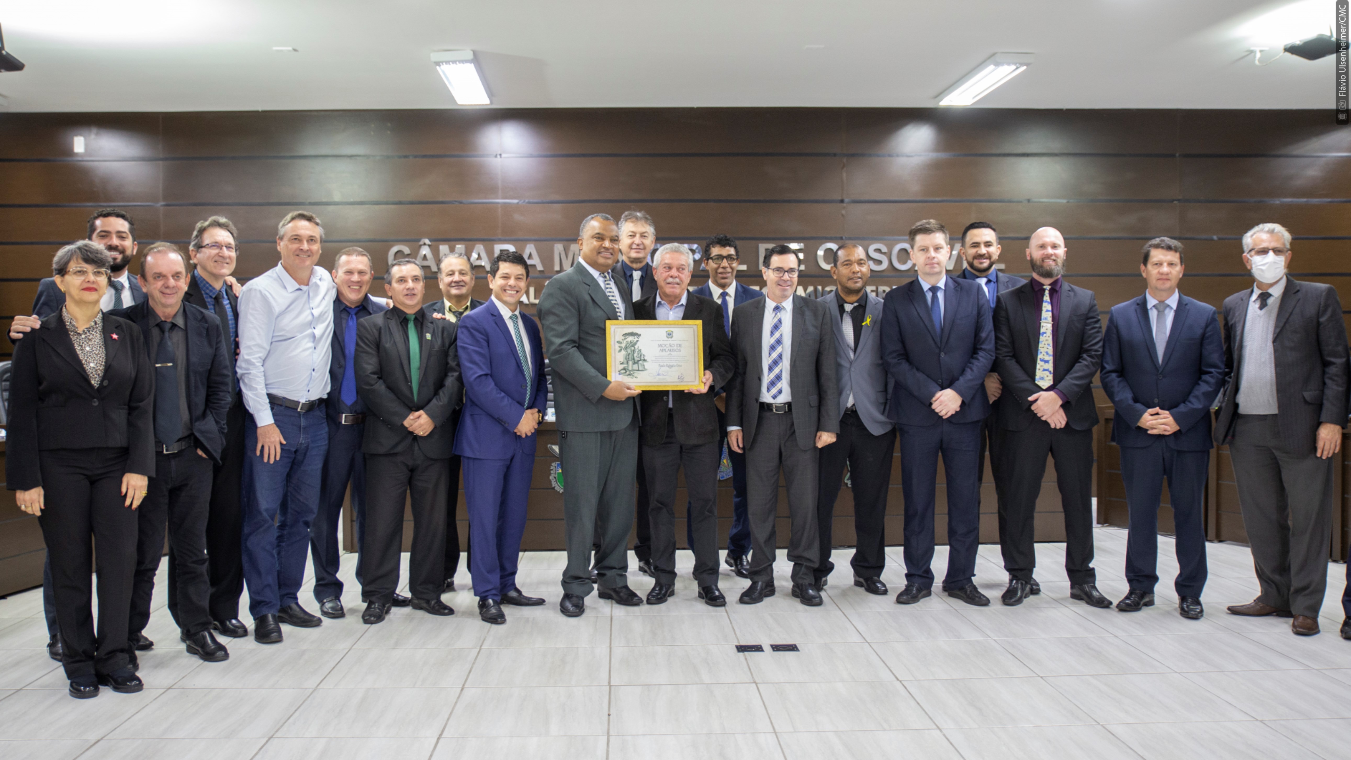 Câmara destaca liderança de Paulo Orso à frente do Sindicato Rural de Cascavel