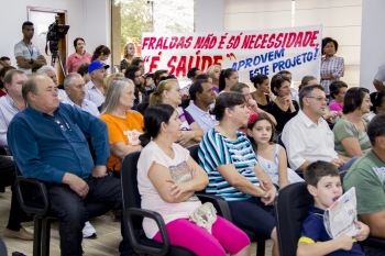 Vereador defendeu o direito à saúde e a dignidade
