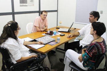 Reunião teve a presença do vereador Paulo Porto