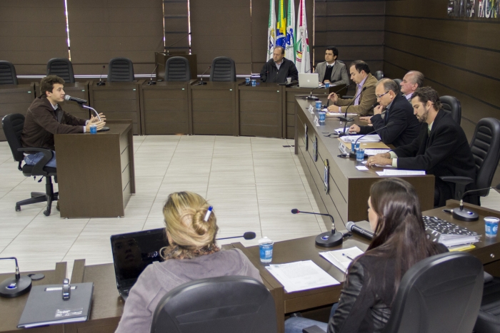 Felipe Bebber prestou depoimento hoje pela manhã