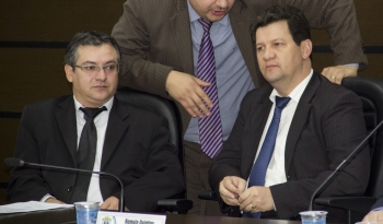 Vereadores Aldonir Cabral e Romulo Quintino, juntamente com Paulo Porto, compõem a Comissão