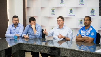 Secretaria de Finanças, Renato Cesar Segalla, fez um histórico das discussões até chegar ao projeto apresentado