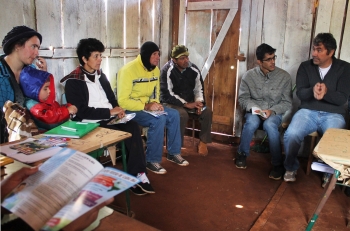 Porto apresenta Lei à coordenação do Assentamento Resistência Camponesa