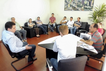 Reunião aconteceu no Gabinete de Gugu Bueno