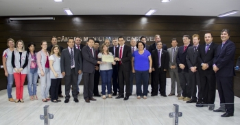Associação recebeu a homenagem nesta manhã