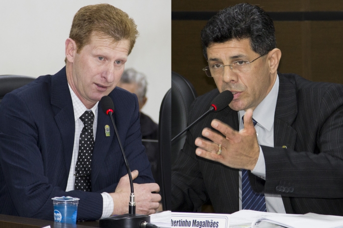 Nei Haveroth e Robertinho Magalhães pediram licença do cargo para tratarem de assuntos pessoais
