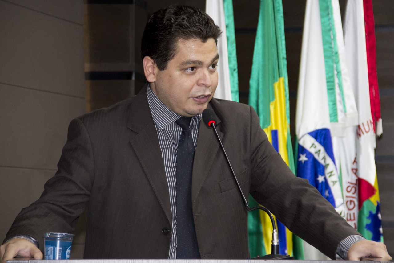 Gugu Bueno, presidente da Câmara Municipal de Cascavel