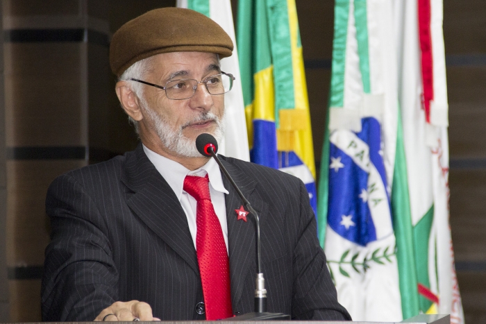 Professor Paulino é vereador do PT