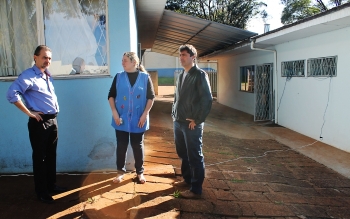 Ao lado da estrutura antiga do Peter Pan está sendo construída nova unidade que abrigará o CMEI Anita Botelho|
