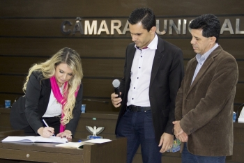 Danny tomou posse hoje, às 15h, no plenário da Casa