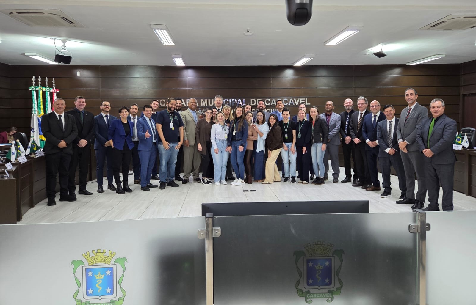 Equipe da assistência social acompanhou votação