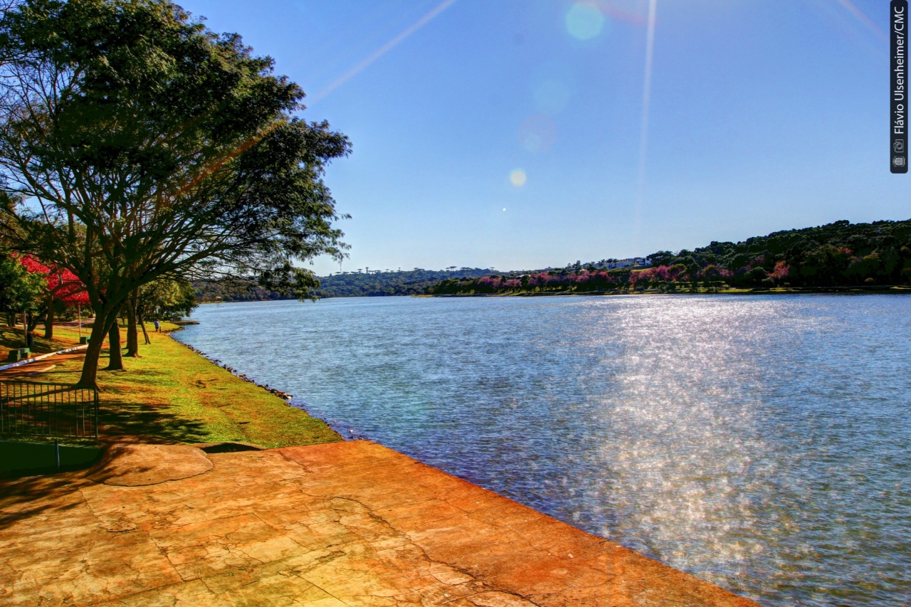 O Lago Municipal é um dos pontos de atração turística impulsionados pelo Comtur de Cascavel