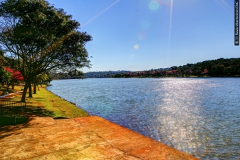 O Lago Municipal é um dos pontos de atração turística impulsionados pelo Comtur de Cascavel