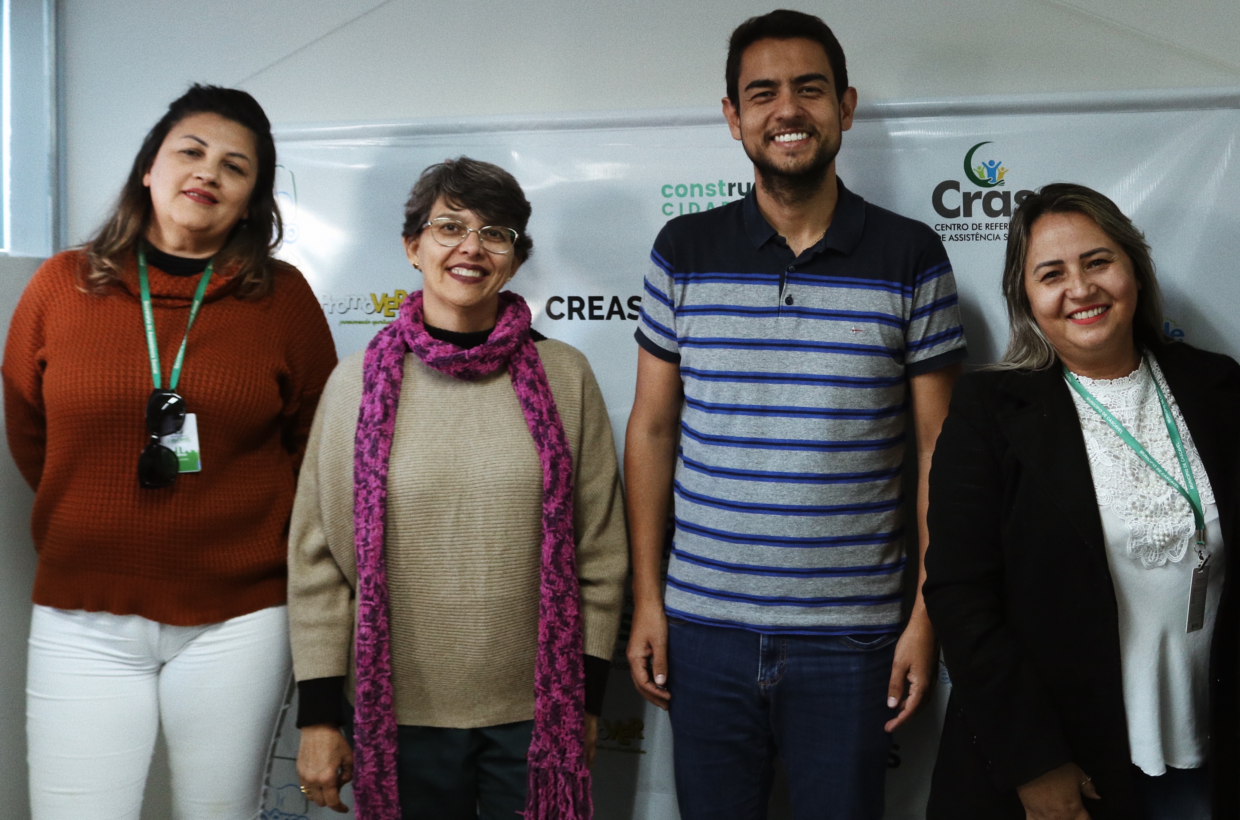 Professora Liliam conhece ações da Secretaria de Assistência Socia