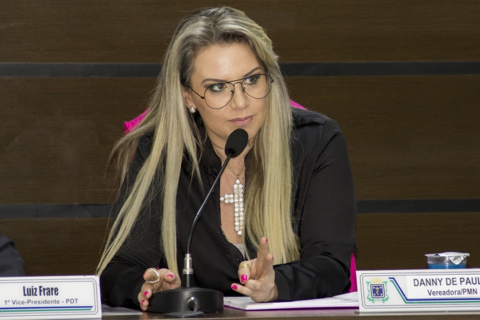 Vereadora Danny de Paula é a autora do projeto que institui o Agosto Azul