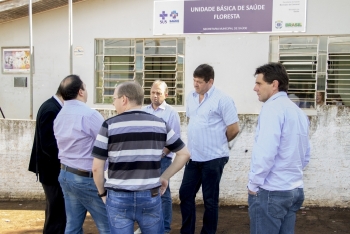 CPI em visita a UBS do bairro Floresta