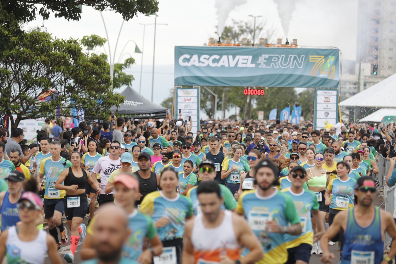 Cascavel Run, disputada este ano no aniversário da cidade, é uma das corridas que terá categorias 60+
