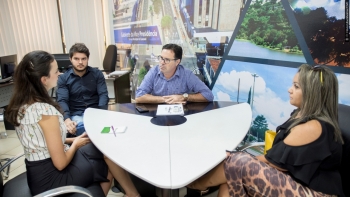 As organizadoras do ato contra o feminicídio pediram ao presidente o apoio do Legislativo