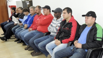 Representantes do setor acompanharam a votação|