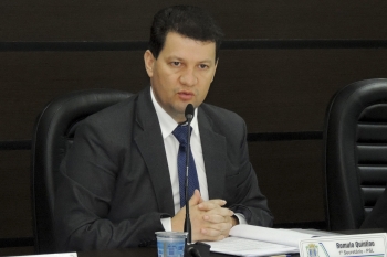 Vereador Romulo Quintino, presidente da Acamop