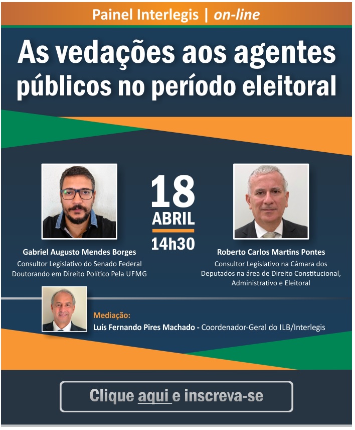 Servidores e vereadores terão painel sobre condutas proibidas no período eleitoral