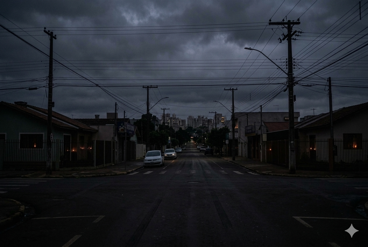 Apagões têm deixado bairros e áreas rurais sem luz por horas