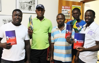 Integrantes da Associação dos Imigrantes Haitianos de Cascavel estiveram na Câmara Municipal de Cascavel