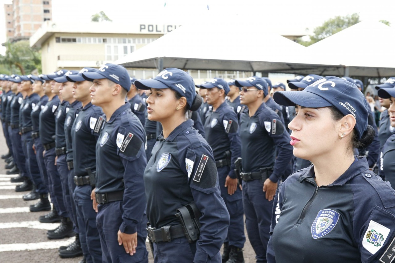 Cascavel é uma das cidades com Guarda Municipal e Patrimonial estruturadas, além de possuir agentes de trânsito