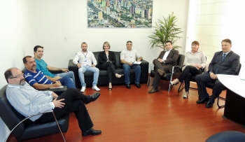 Presidente Gugu Bueno apresentou novo Procurador à equipe